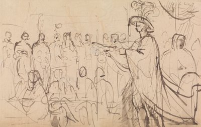 The Prince Regent, Scene IV by Benjamin Robert Haydon