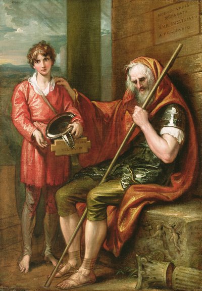 Belisarius and the Boy by Benjamin West