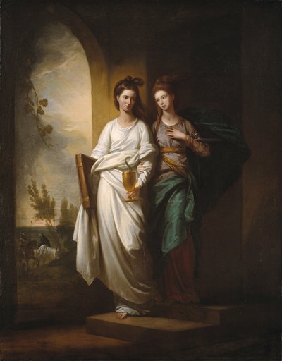 Fidelia and Speranza by Benjamin West