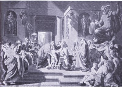 Hannibal Swearing Eternal Enmity to Rome by Benjamin West