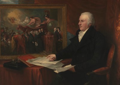John Eardley Wilmot by Benjamin West