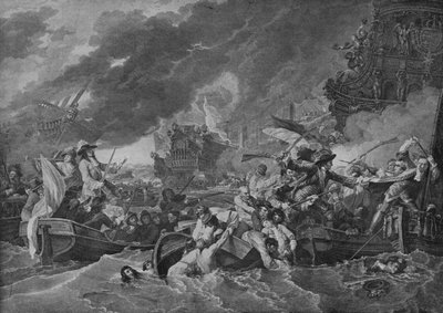 The Battle of La Hogue, c1781 by Benjamin West