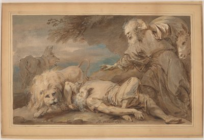 The Disobedient Prophet by Benjamin West