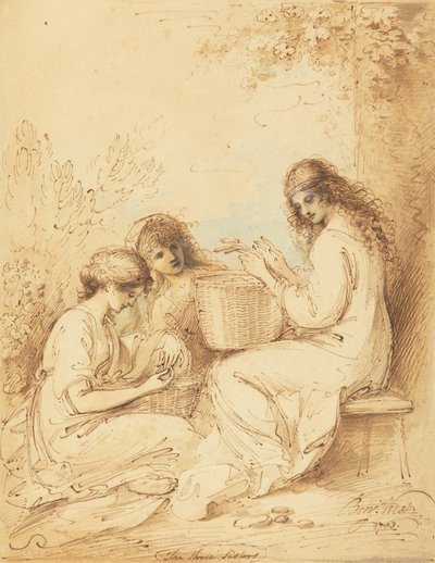 The Three Sisters by Benjamin West