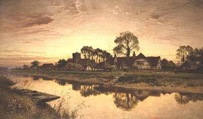 Punting Day by Benjamin Williams Leader