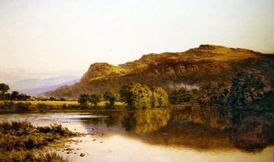 Where Peaceful Waters Glide by Benjamin Williams Leader