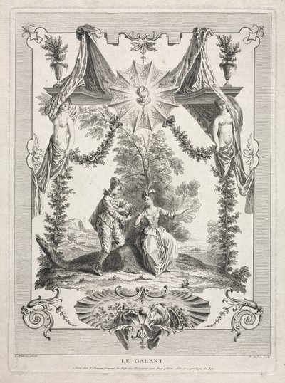The Gallant by Benoit II Audran