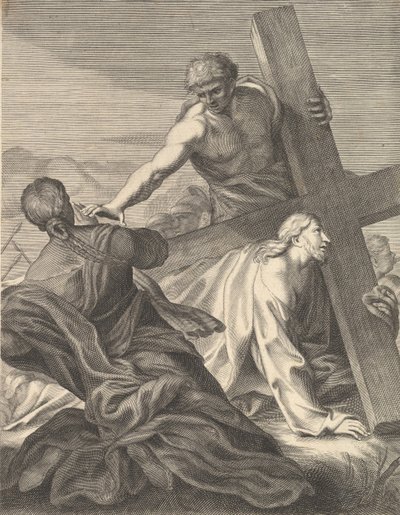 Christ Carrying the Cross by Benoit Thiboust