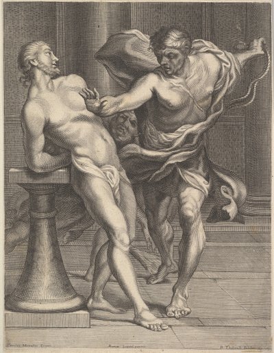 Scourging of Christ, 1680-1719 by Benoit Thiboust