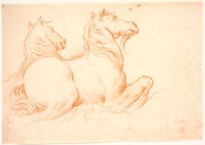 Two Sea Horses by Benoît Le Coffre