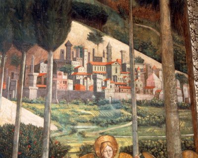 Angel by Benozzo Gozzoli