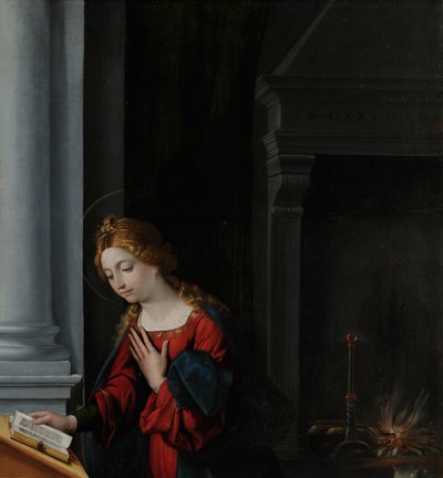 The Annunciation by Benvenuto Tisi