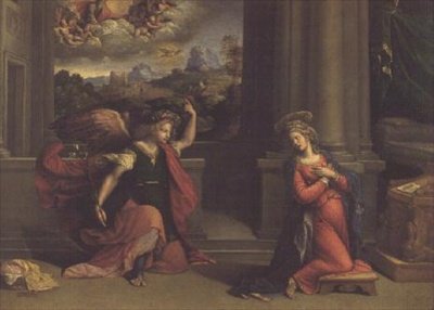 The Annunciation by Benvenuto Tisi da Garofalo
