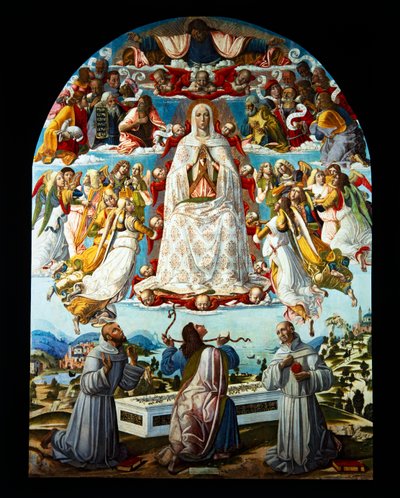 The Assumption of the Virgin by Benvenuto di Giovanni