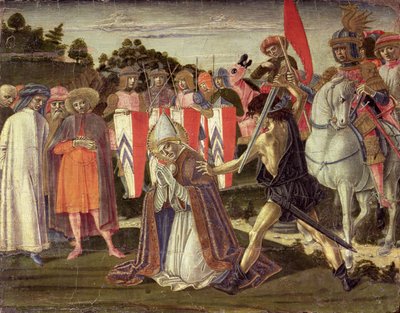 The Martyrdom of St. Fabian by Benvenuto di Giovanni