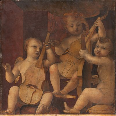 Angel Musicians by Bernadino Zenale