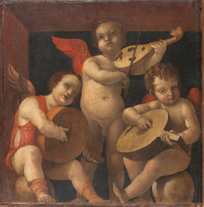Angel Musicians by Bernadino Zenale
