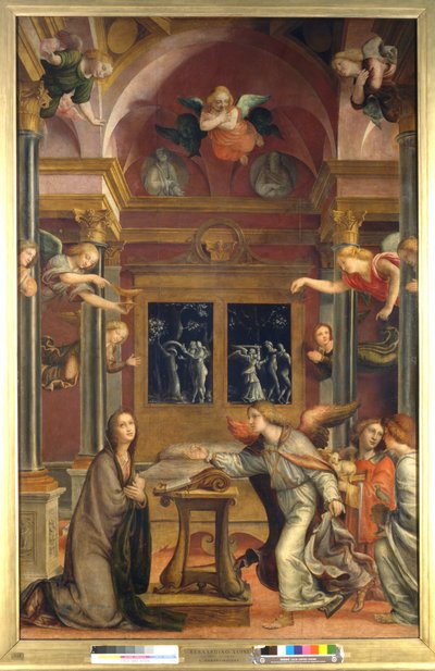 Annunciation by Bernadino Zenale