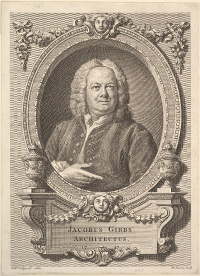 Jacobus Gibbs, Architect by Bernard Baron