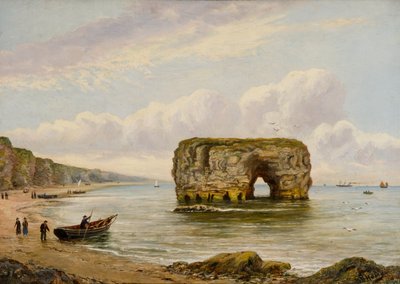 Marsden Rock, c.1880-1900 by Bernard Benedict Hemy