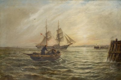 Seascape by Bernard Benedict Hemy