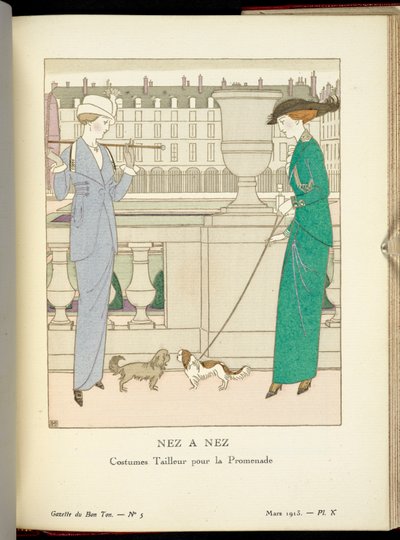 "Nez a Nez" by Bernard Boutet de Monvel