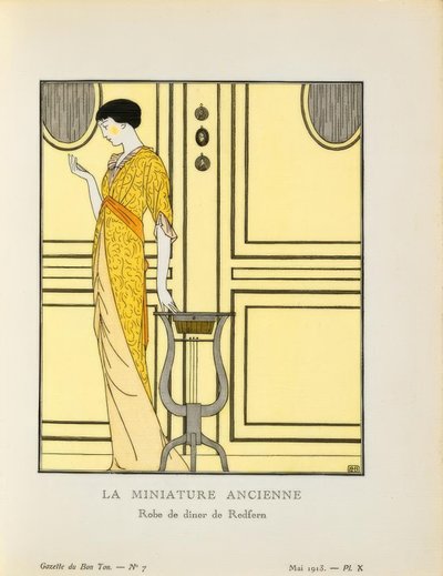 Redfern Dinner Dress by Bernard Boutet de Monvel