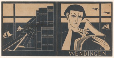 Cover for Wendingen by Bernard Essers