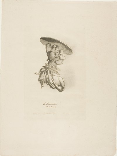The Café-Keeper, from Arts et Métiers by Bernard Gaillot