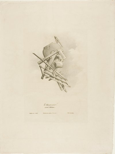 The Carpenter, from Arts et Métiers by Bernard Gaillot