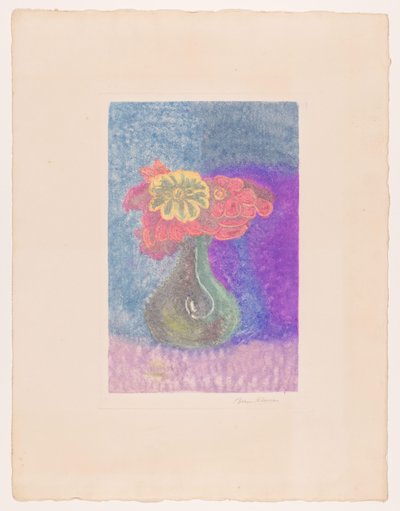 Vase with Flowers by Bernard Klene (signed by artist)