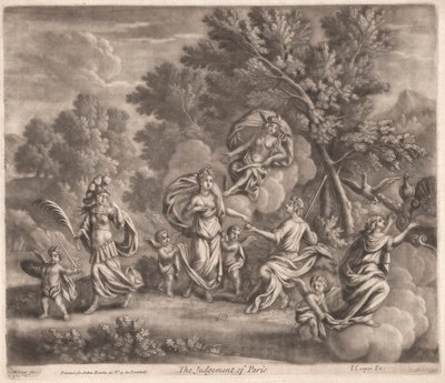 The Judgement of Paris by Bernard Lens