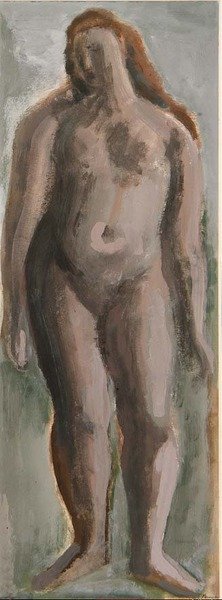 Standing Female Figure by Bernard Meninsky