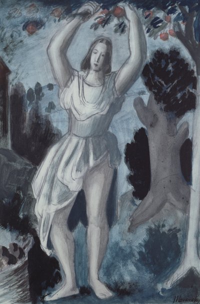 The Apple Gatherers by Bernard Meninsky