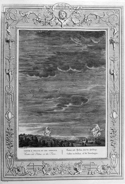 Castor and Pollux (engraving) by Bernard Picart