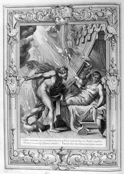 Semele is Consumed by Jupiter