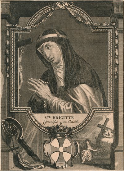 Saint Brigitte by Bernard Picart