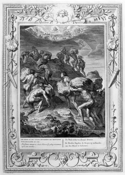 The Titans (engraving) by Bernard Picart