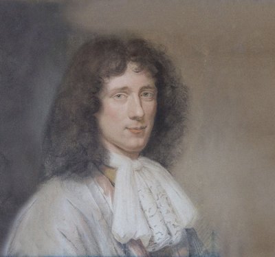Portrait of Christiaan Huygens by Bernard Vaillant
