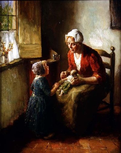 Mother and Child by Bernard de Hoog