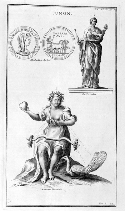 Juno by Bernard de Montfaucon