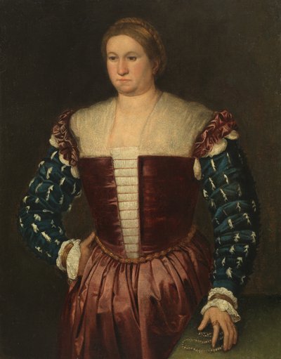 Portrait of a Lady by Bernardino Licinio