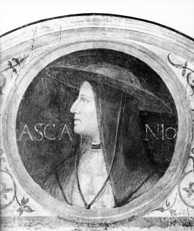 Portrait of Cardinal Ascanio Sforza by Bernardino Luini