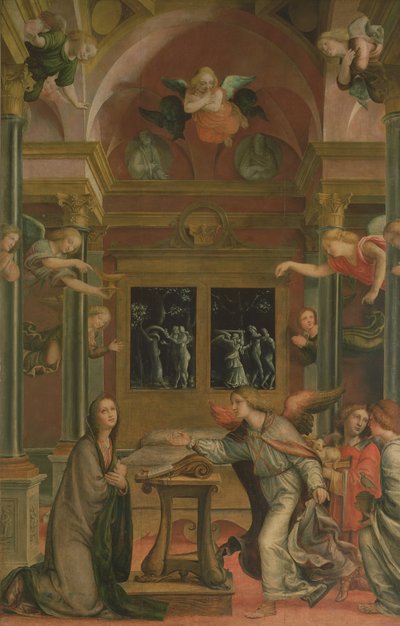 The Annunciation by Bernardino Luini