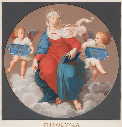 Theology (Stanze della Segnatura) by Bernardino Nocchi