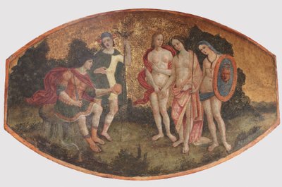 Judgment of Paris by Bernardino Pinturicchio