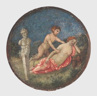 Jupiter and Antiope by Bernardino Pinturicchio