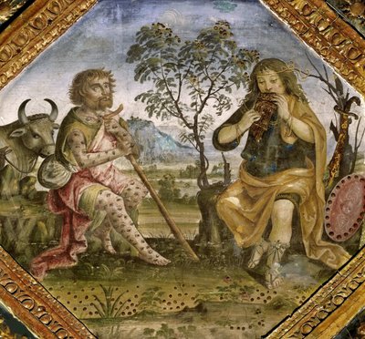 Mercury, Argus and Io by Bernardino Pinturicchio
