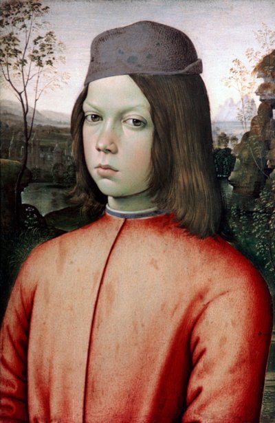 Portrait of a Boy by Bernardino Pinturicchio
