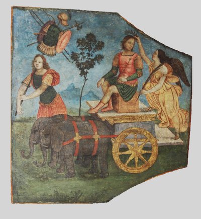 Triumph of Alexander by Bernardino Pinturicchio